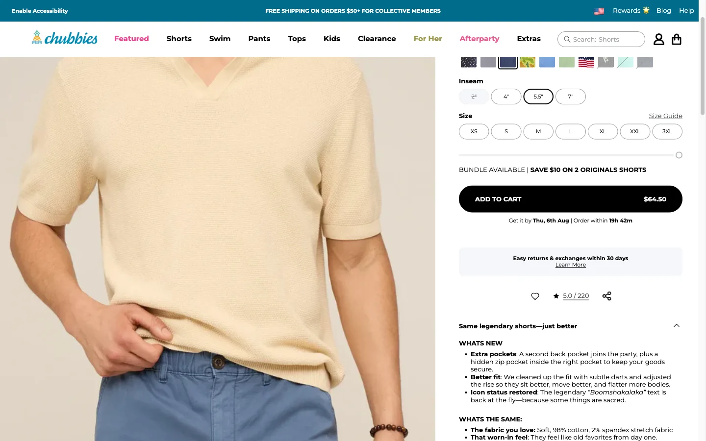 Product page showing a computed delivery date such as "Arrives by" a specific weekday, placed next to the add-to-cart button