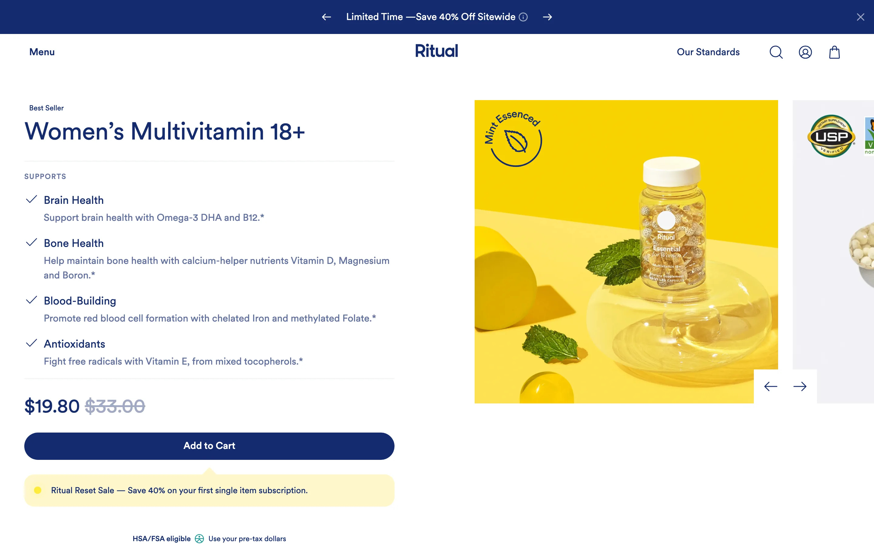 A numbered how-it-works section on a product page explaining the mechanism step by step